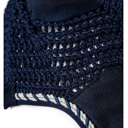 Bonnet anti-mouches Horseware Newmarket Marine witney Bleu marine