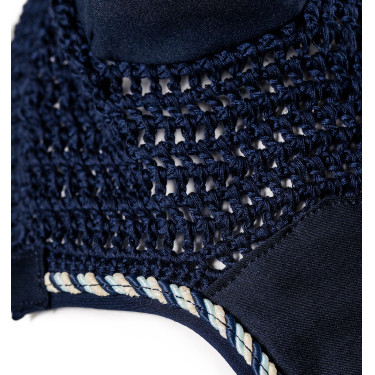 Bonnet anti-mouches Horseware Newmarket Marine witney Bleu marine