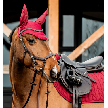 Bonnet anti-mouches Horseware Amigo Earnet Mûre Bordeaux Bonnet anti-mouches Horseware Amigo Earnet Mûre Bordeaux