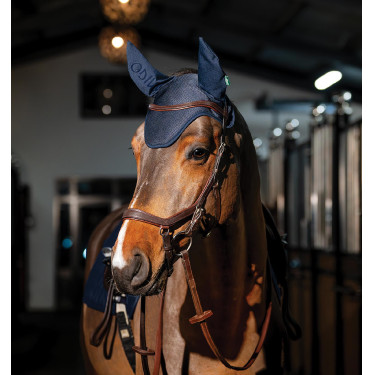 Bonnet anti-mouches Horseware Amigo Earnet Marine Bleu marine