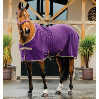 Couverture Horseware Amigo Fleece Cooler Winterberry / taupe Violet Couverture Horseware Amigo Fleece Cooler Winterberry / taupe Violet