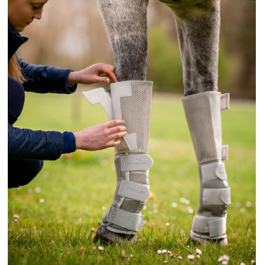 Guêtres d'équitation anti-mouches Rambo® Tech-Fit UV 90% Guêtres d'équitation anti-mouches Rambo® Tech-Fit UV 90%