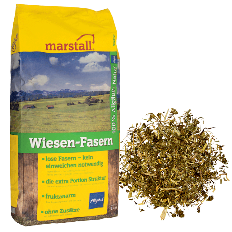 Herbes de prairie Wiesen-Fasern Marstall 12,5 kg