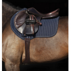 Sangle d'équitation longue en cuir Horseware Micklem
