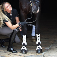 Guêtres de travail Royal Back On Track antérieur blanc