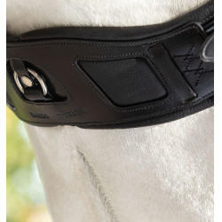 Sangle courte en cuir écologique pour équitation