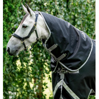 Couvre-cou Horseware 150g pour couverture Amigo XL Marine / marine / or Bleu marine