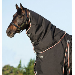 Couvre-cou imperméable Rambo Optimo 0g pour chevaux