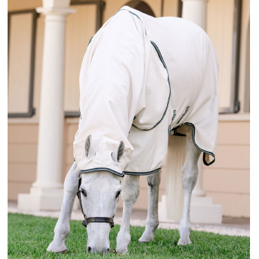 Couverture intégrale anti-insectes pour grands chevaux