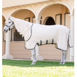 Couverture intégrale anti-insectes pour grands chevaux
