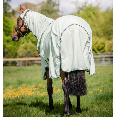 Couverture intégrale Horseware Rambo Hoody 0g Vert / sauge