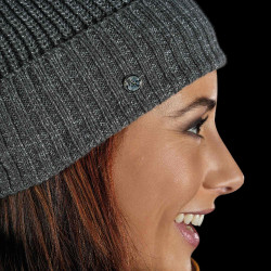 Bonnet Flags & Cup Ida Anthracite Gris