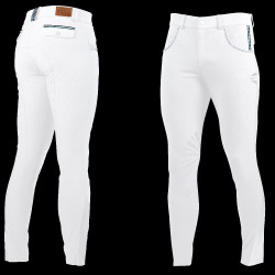 Pantalon Flags & Cup Gimo enfant Blanc