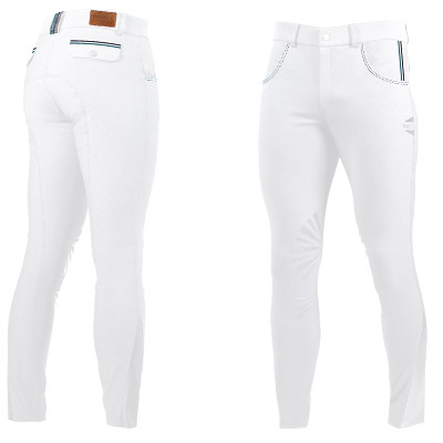 Pantalon Flags & Cup Gimo enfant Blanc