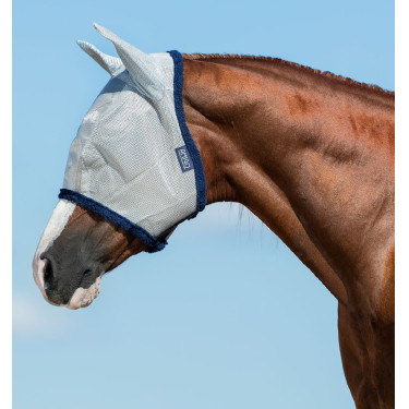 Masque anti-mouches Horseware Amigo Argent / marine