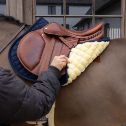 Tapis d’équitation mouton synthétique jumping Kentucky