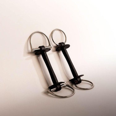 Mors d’équitation doux à anneaux Soft Velari 20 mm
