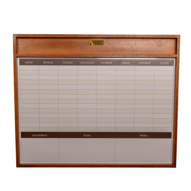 Tableau d’écurie magnétique équitation Kentucky – Grooming Deluxe