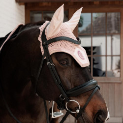 Bonnet anti-mouche Kentucky wellington petillante Vieux rose Bonnet anti-mouche Kentucky wellington petillante Vieux rose