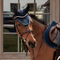 Bonnet d'équitation anti-mouche chic Kentucky