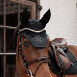 Bonnet anti-mouche Kentucky wellington petillante Noir