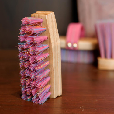 Brosse pansage enfant équitation - modèle Licorne