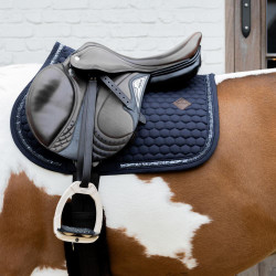Tapis de Selle Glitter Band Jumping Kentucky Marine Bleu marine Tapis de Selle Glitter Band Jumping Kentucky Marine Bleu marine