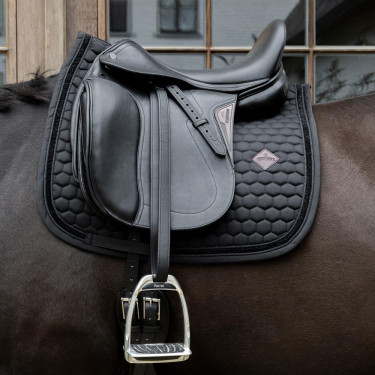 Tapis de Selle Glitter Band Dressage Kentucky Noir