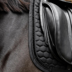 Tapis de Selle Glitter Band Dressage Kentucky Noir