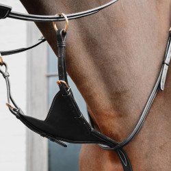 Martingale équitation cuir souple Dy'on D Collection
