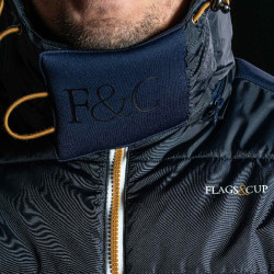 Blouson imperméable homme Iso Flags & Cup Bleu marine Blouson imperméable homme Iso Flags & Cup Bleu marine
