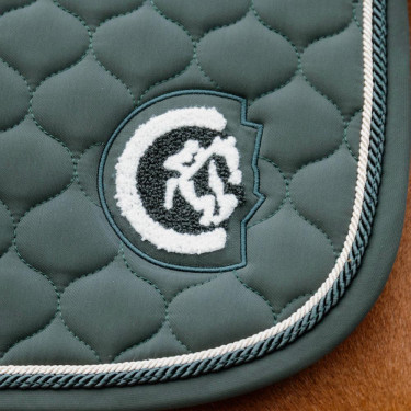 Tapis de selle jumping Kentucky beige - Confort & style