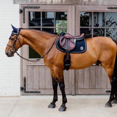 Tapis de selle jumping Kentucky beige - Confort & style