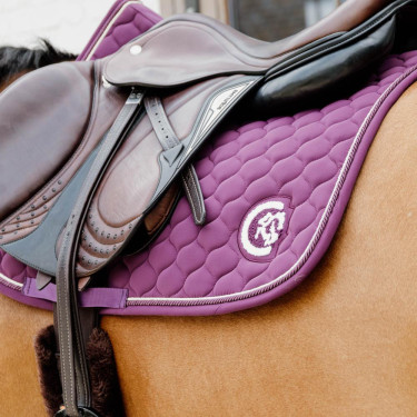 Tapis de selle jumping Kentucky beige - Confort & style Tapis de selle jumping Kentucky beige - Confort & style