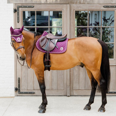 Tapis de selle jumping Kentucky beige - Confort & style Tapis de selle jumping Kentucky beige - Confort & style