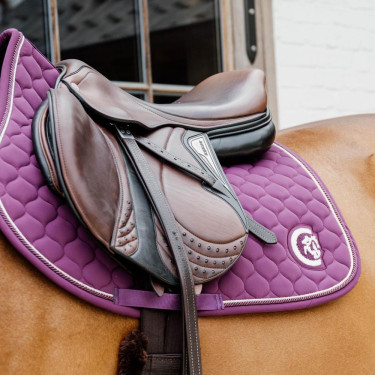 Tapis de selle jumping Kentucky beige - Confort & style Tapis de selle jumping Kentucky beige - Confort & style