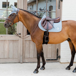 Tapis de selle jumping Kentucky beige - Confort & style