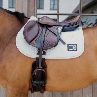 Tapis de selle jumping Kentucky avec numéros compétition