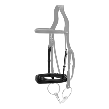 Muserolle anatomique sans sous barbe Dy'on – Équitation