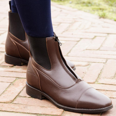 Boots zipper Dy'on Marron Boots zipper Dy'on Marron