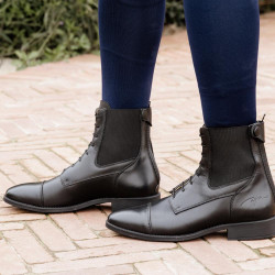 Boots d'équitation à lacets Dy'on – Confort et adhérence