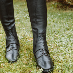 Boots d'équitation à lacets Dy'on – Confort et adhérence