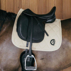 Tapis de selle d'équitation Wave 3D Logo pour dressage