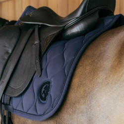 Tapis de selle Kentucky Wave Dressage Marine Bleu marine