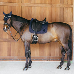 Tapis de selle Kentucky Wave Dressage Marine Bleu marine