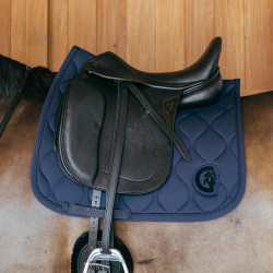 Tapis de selle Kentucky Wave Dressage Marine Bleu marine