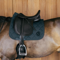 Tapis de selle d'équitation Wave 3D Logo pour dressage