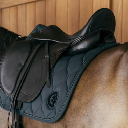 Tapis de selle d'équitation Wave 3D Logo pour dressage