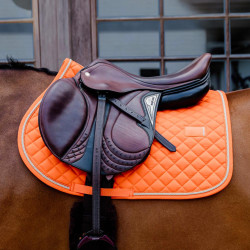 Tapis de selle kentucky Diamond Rope Jumping Orange Tapis de selle kentucky Diamond Rope Jumping Orange