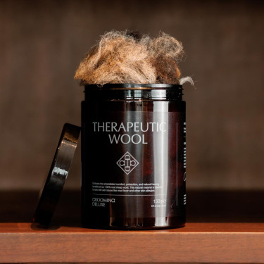 Laine thérapeutique pour chevaux - 150g Grooming Deluxe Laine thérapeutique pour chevaux - 150g Grooming Deluxe